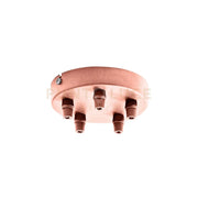 GSOB53- ROSONE 5 FORI RAME IN METALLO PIU' ACCESSORI INCLUSI D.12CM