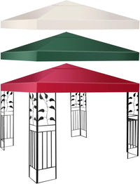 Tetto di Ricambio per Gazebo da Giardino Copertura di Ricambio Gazebo 3 x 3 m (Beige)