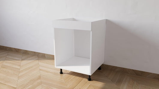 Mobile Base forno il legno L 60 x H 72 x P 55,5 cm in kit colore Bianco