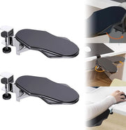 Supporti da scrivania ergonomici - 2 Pack - 180° di rotazione - Supporto regolabile per polso per casa e ufficio - Nero