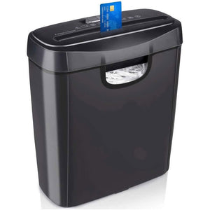 Distruggi Documenti Trita Carte Elettrico Scrivania Fogli A4 Carte Credito 10Lt