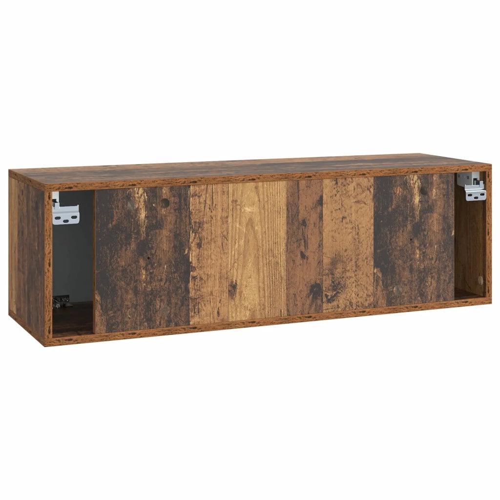 Mobile Porta TV da Muro Legno antico 98 x 31 x 30 cm