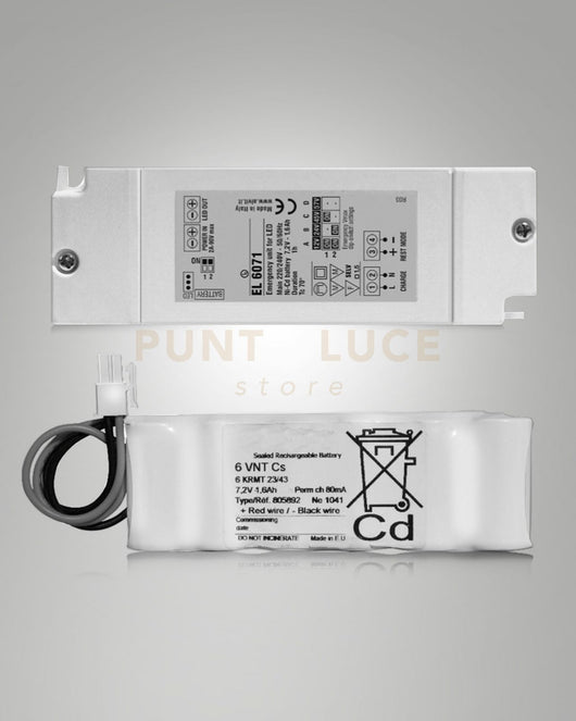 6101-50-033 KIT DRIVER LED PER EMERGENZA 1H NO DALI