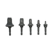 Set di 5 punte di espansione per tubi da 1/4-3/4 pollici per installazioni HVAC/R