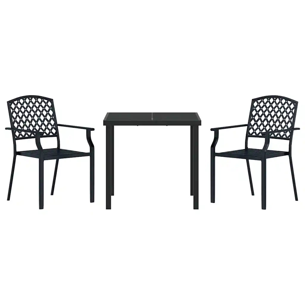 Set da Pranzo per Giardino 3 pcs Antracite 3379303