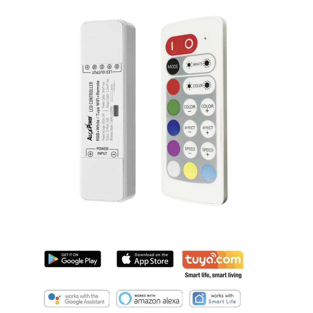 Telecomando per controllo remoto delle strisce led Smart Tuya RGB-W