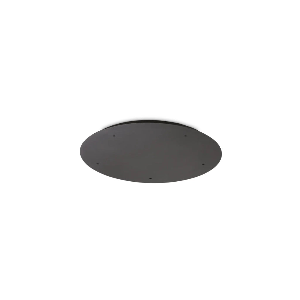 Rosone Collezione ROSONE Nero Diametro 45 cm Altezza 3,6 cm Ideal Lux