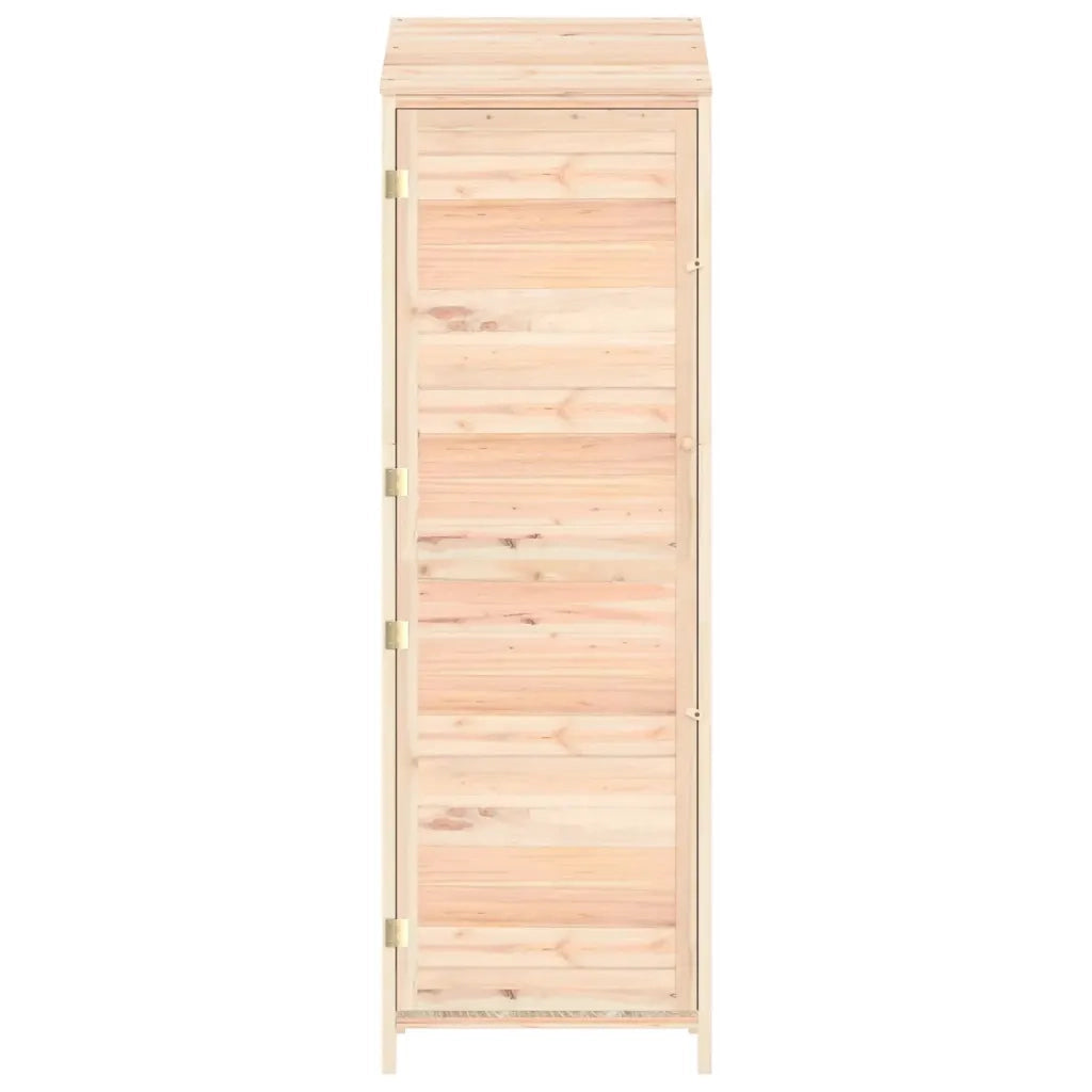 Capanno da Giardino 55x52x174,5 cm in Legno Massello di Abete 152186