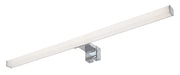 Applique bagno LED integrato Oliro cromo IP44 Rabalux