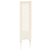 Trellis con Punta Bianco 43 x 6 x 165 cm PP CFW5779177