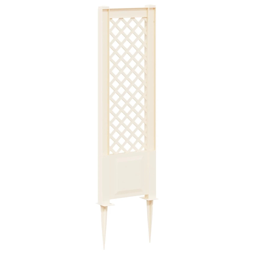 Trellis con Punta Bianco 43 x 6 x 165 cm PP CFW5779177