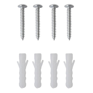 Porta giornali da giardino per cassetta postale in acciaio inox 1002009