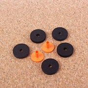 Drum Bekken - 5 Stuks Vilt per Wasmachine - 2 Stuks Flens Mouwen in Plastica - Adatto per Hi-Hat Standaard - Velt in Vetroresina Duraturo - Ottima Altezza e Protezione - Cimbalo