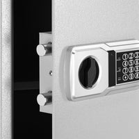 Cassaforte Elettronica di sicurezza 40x35x40cm Porta documenti Valori Casa Hotel