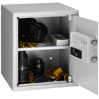 Cassaforte Elettronica di sicurezza 40x35x40cm Porta documenti Valori Casa Hotel