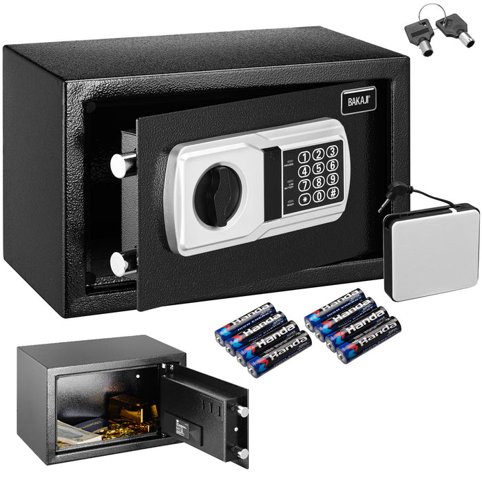Cassaforte a Muro Numerica Digitale Elettronica 31x20x20 cm Sicurezza Casa Hotel