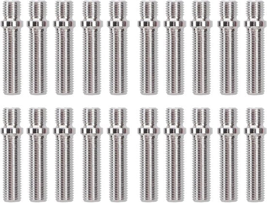 Conversione di assale allungata per auto - 20 pezzi - M12x1.25 a M12x1.5