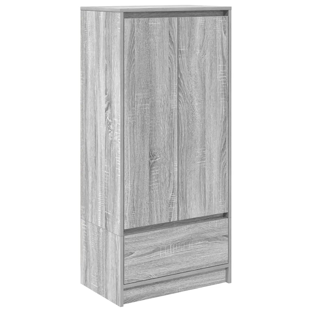 Armadio con Cassetto Grigio Sonoma 55,5x34x119,5 cm Truciolato 861648