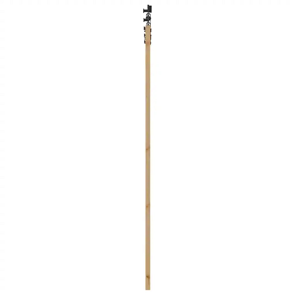 Porta scorrevole ORKDAL Naturale e Nero 93 x 211 cm 3332205