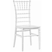 Sedia Chiavarina bianca in resina