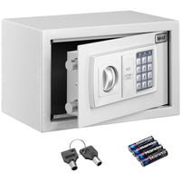 Cassaforte Digitale a Muro Cassetta Sicurezza Elettronica 31x20x20cm Casa Hotel
