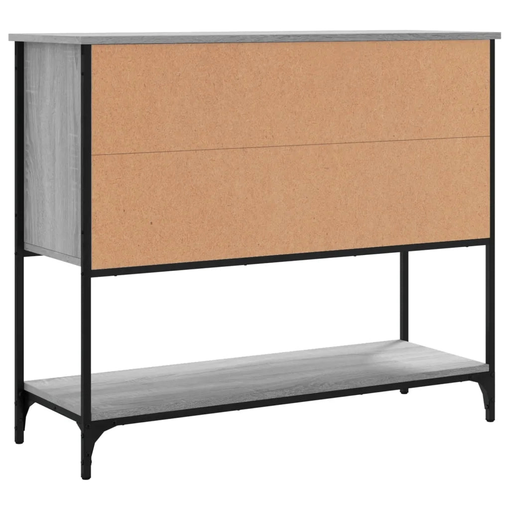 Credenza Grigio Sonoma 100x36x85 cm in Legno Multistrato 835557