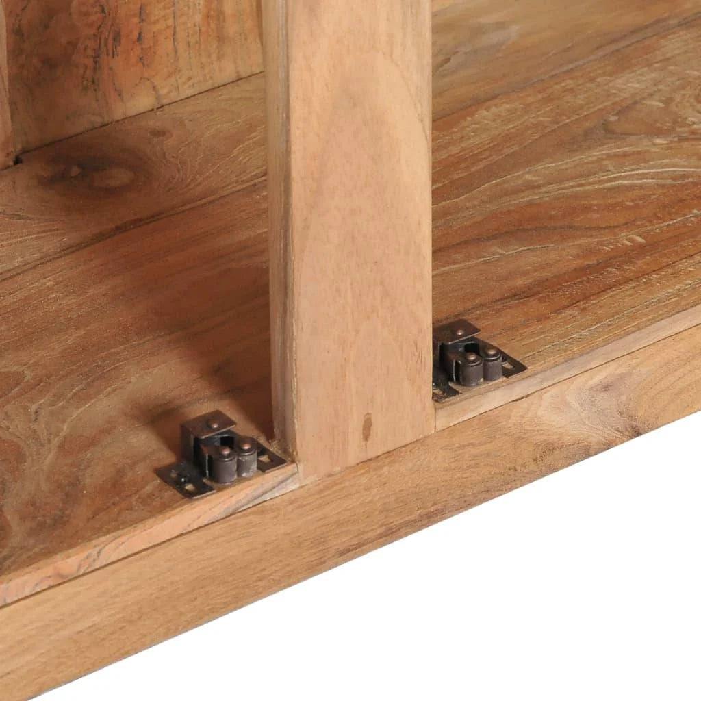 Buffet credenza mobile consolle unità contenitore 80 cm legno massello di teak 4402220