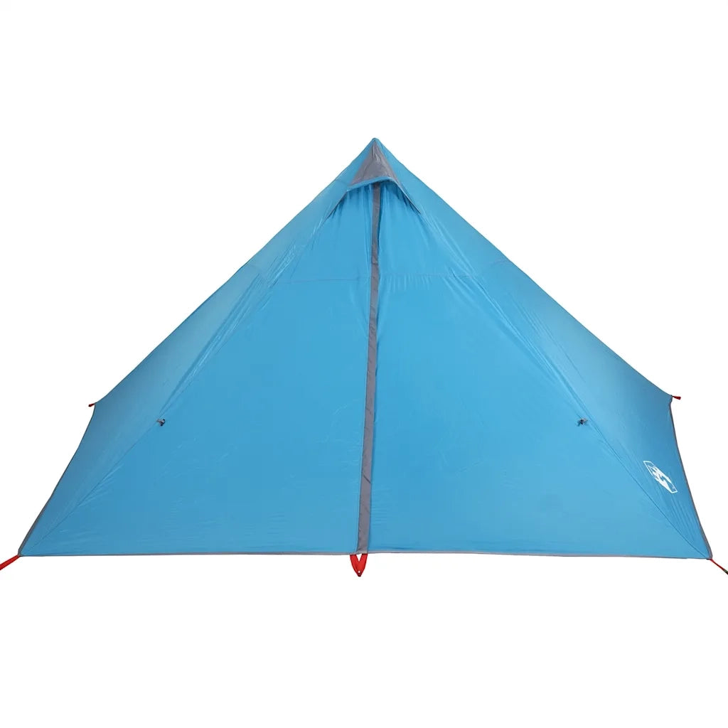 Tenda Familiare Tipi per 7 Persone-Tenda da campeggio Blu Impermeabile
