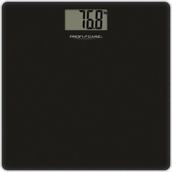 Pesa Elettronica con Superficie in Vetro - Precisioni di Misura da 5 a 180 kg e Grande Display LCD