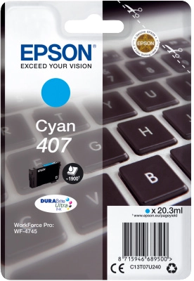 Epson WF-4745 Series Ink Cartridge L Cyan