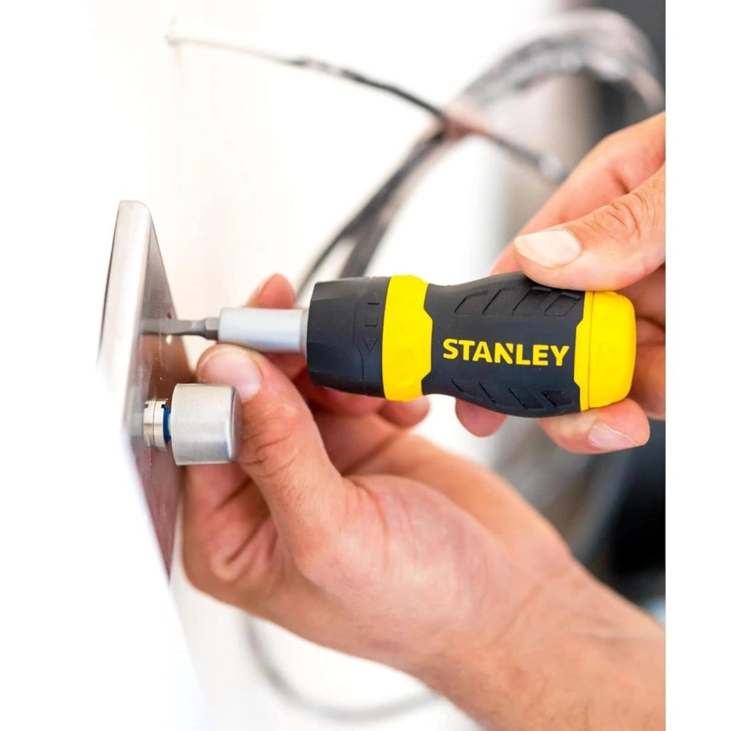Giravite Nano a Cricchetto con 6 Inserti (066358) Stanley