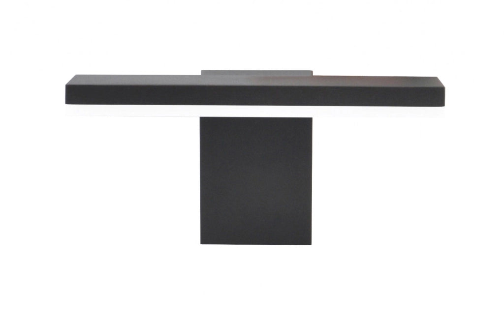 Applique esterno alluminio LED 10W grigio scuro IP54