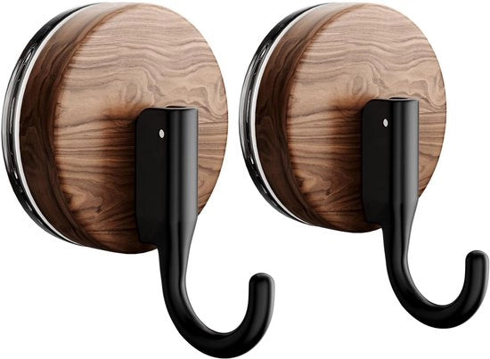 Zuignapponi a ganci 360 gradi rotativi pieghevoli, ganci da cucina per appendere accessori da cucina, adesivi a zuignapponi, supporto rotativo per accessori da cucina, adatto per cucina, bagno, tenda da doccia, vetro (nero)