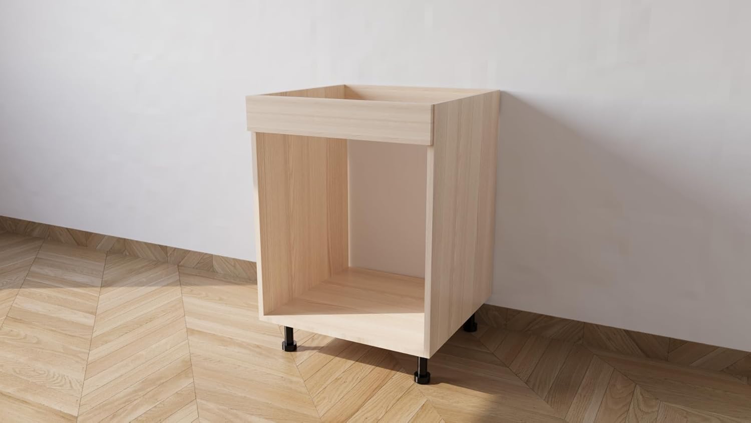 Mobile Base forno il legno L 60 x H 72 x P 55,5 cm in kit colore Rovere