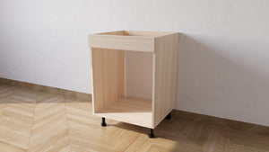 Mobile Base forno il legno L 60 x H 72 x P 55,5 cm in kit colore Rovere