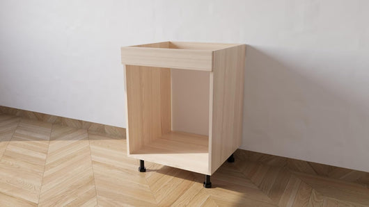 Mobile Base forno il legno L 60 x H 72 x P 55,5 cm in kit colore Rovere