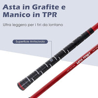 Set Completo di Mazze da Golf per Uomo, Include Driver 1 da 460CC, Fairway 3, Ibrido 5, Ferri 5, 6, 7, 8, 9, P e S, Putter e Borsa Portatile Leggera, Destrorso