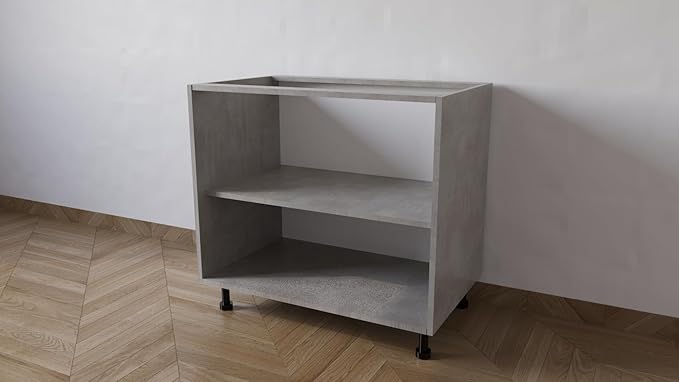 Mobile Base da 90. H 72 CM L 90 CM P 55,5 CM CEMENTO