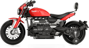 Moto Elettrica per Bambini Licenza Ufficiale Triumph 12V 4,5Ah Rosso