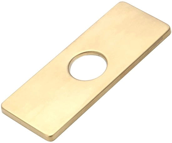 Pannello di scarico in acciaio inossidabile per cucina e bagno - 4 pollici - 162x63 mm - Pannello di scarico