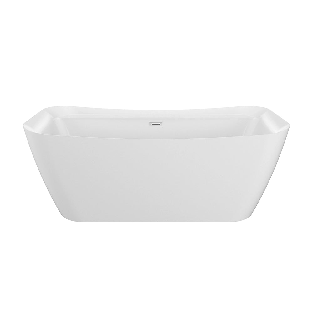 Vasca da bagno freestanding 170cm in acrilico bianco lucido | Elisabetta