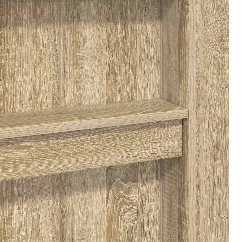 Struttura letto a castello con scrivania Rovere Sonoma 3410461