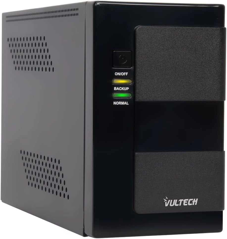Vultech ups 650va gruppo di continuita vultech ups650va-lfp-nas line interactive per hard disk di re