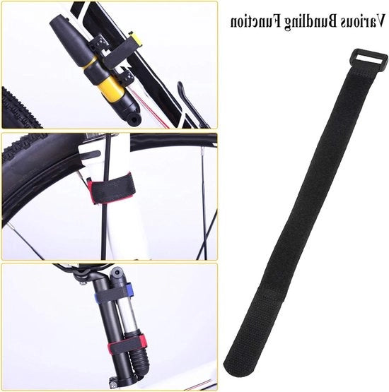 Fascette per Bicicletta a Cintura 5 pezzi/Set, Strisce di Regolazione in Nylon per Manubri di Bicicletta - Accessori per la Guida in Bicicletta.