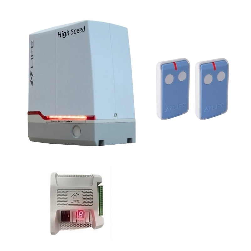 KIT PER CANCELLO SCORREVOLE LIFE SETUP DEUS 4HS_ EASY 1KE0320000 AUTOMAZIONE