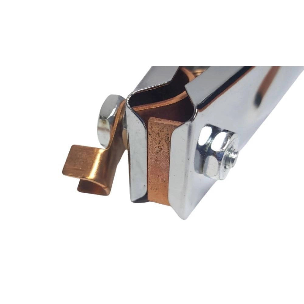 Trade Shop - Pinza Di Massa Per Filo Saldatrice Saldatore Saldatura Morsetto 500a -