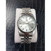 Trade Shop - Orologio Polso Ik Collection Uomo Donna Analogico Quarzo Silver Quadrante Silver -