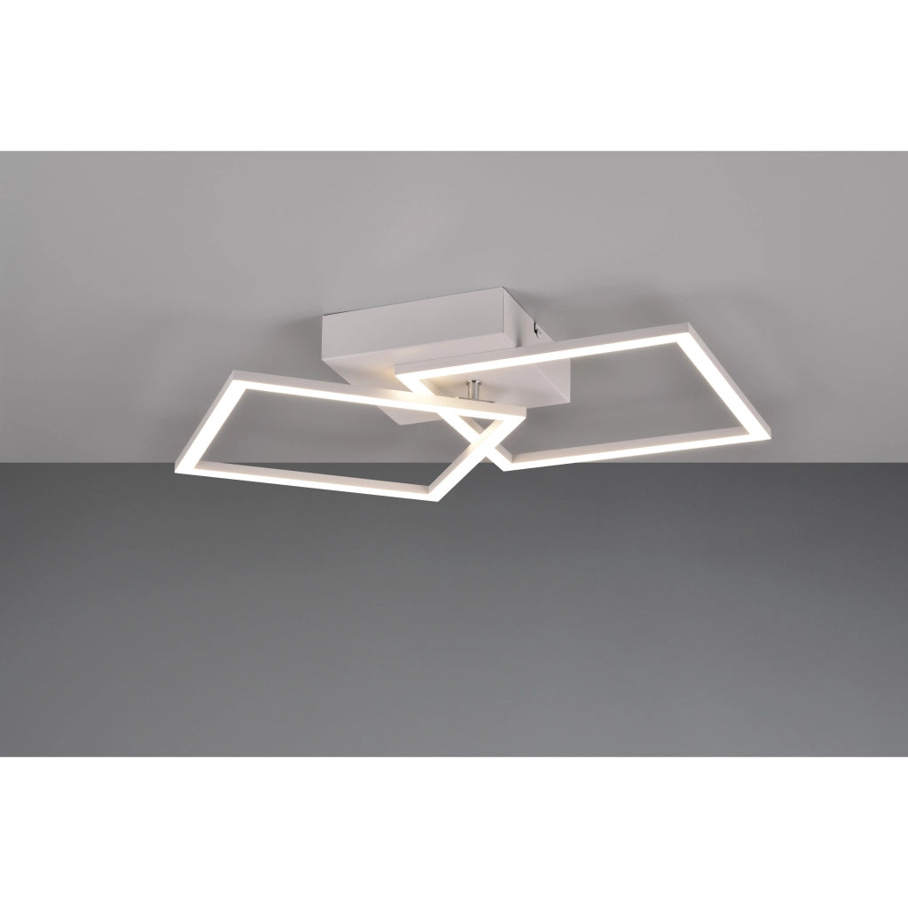 PLAFONIERA LED TRAIL 20W 60X35CM 4000K BIANCA.