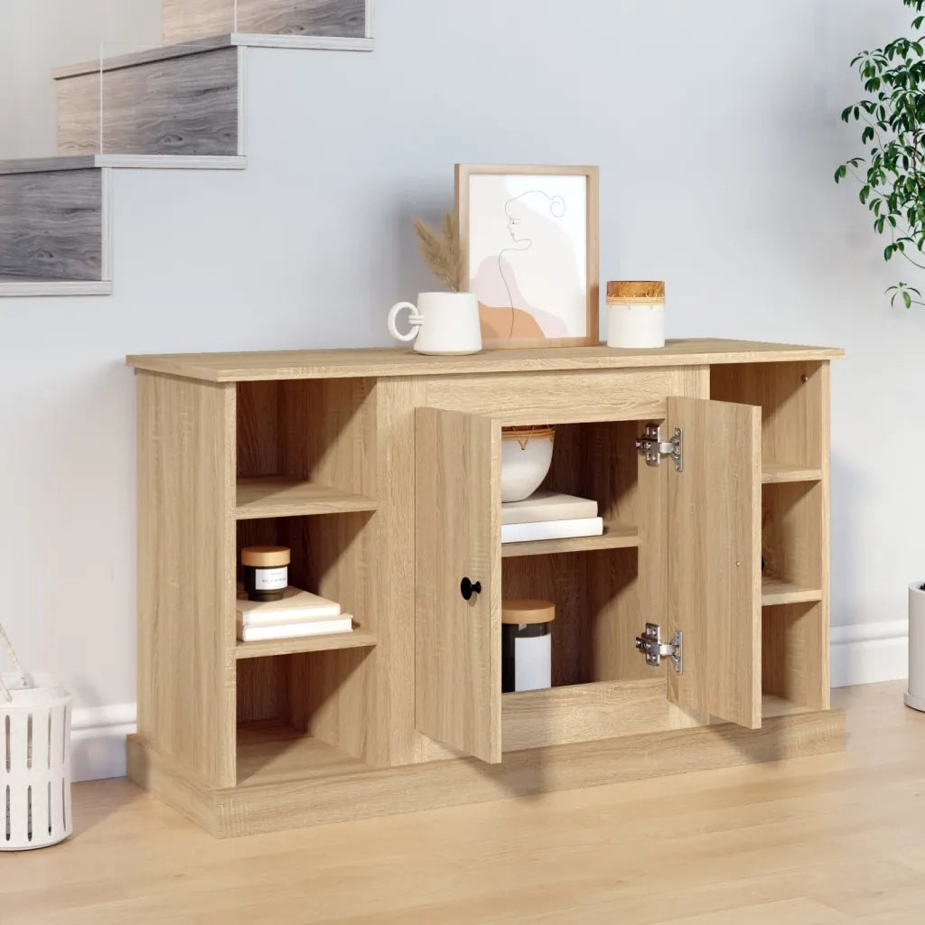 Credenza Rovere Sonoma 100x35,5x60 cm in Legno Multistrato 816443