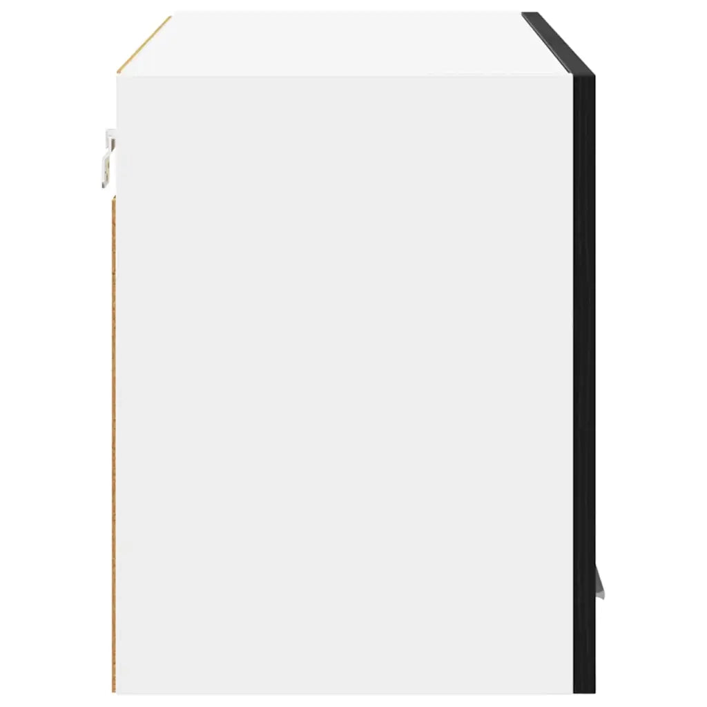 Armadio pensile Rovere Nero e Bianco 80 x 31 x 40 cm 884228